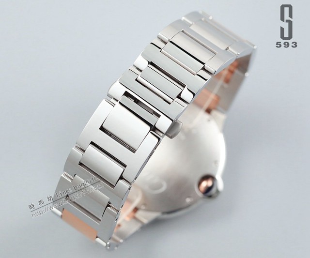 卡地亞專櫃爆款手錶 Cartier經典款593-FACTORY複刻表 卡地亞機械男裝腕表  gjs1866